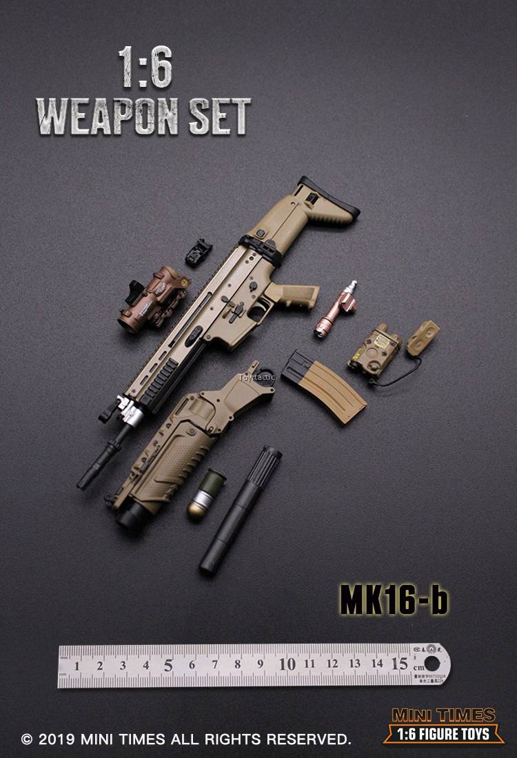Mini Times Toys 1/6 scale MK16B Rifle Set