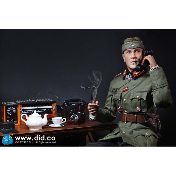 1//6 DID Action Figure WWII German Communications 2 WH Major General Drud D80123