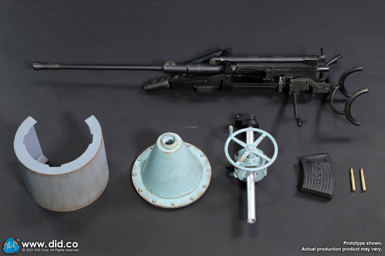 DID E60059D 1/6 German UBoat Conning Tower Deck Gun Part D