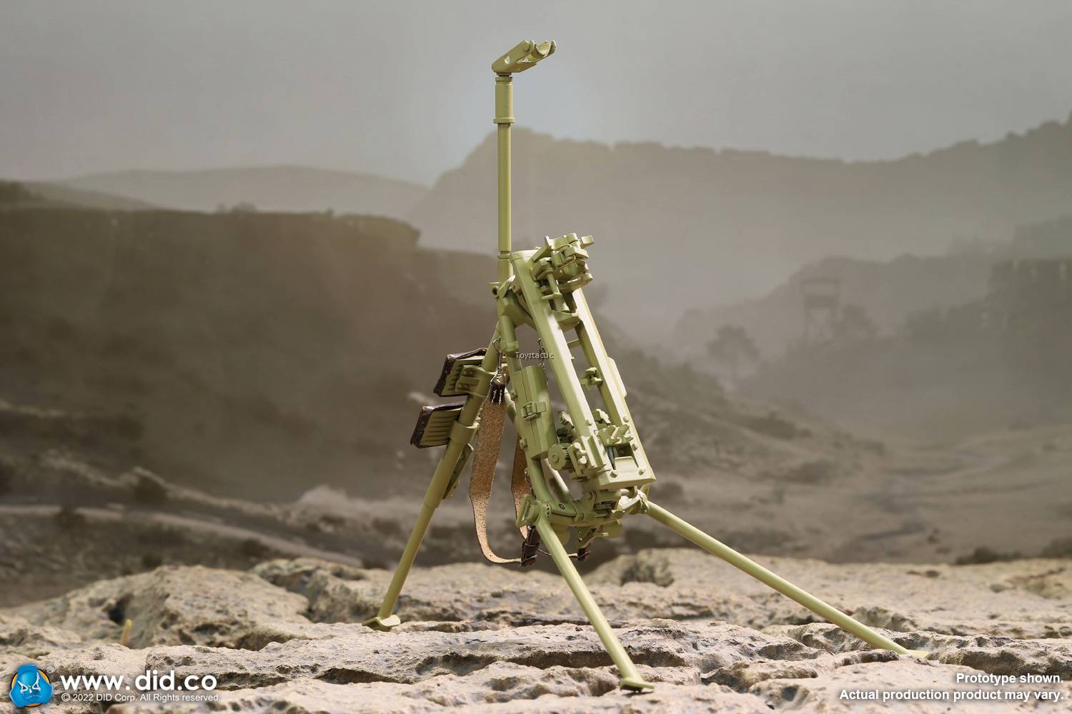 DID E60069Y 1/6 Tripod for MG34 Yellow