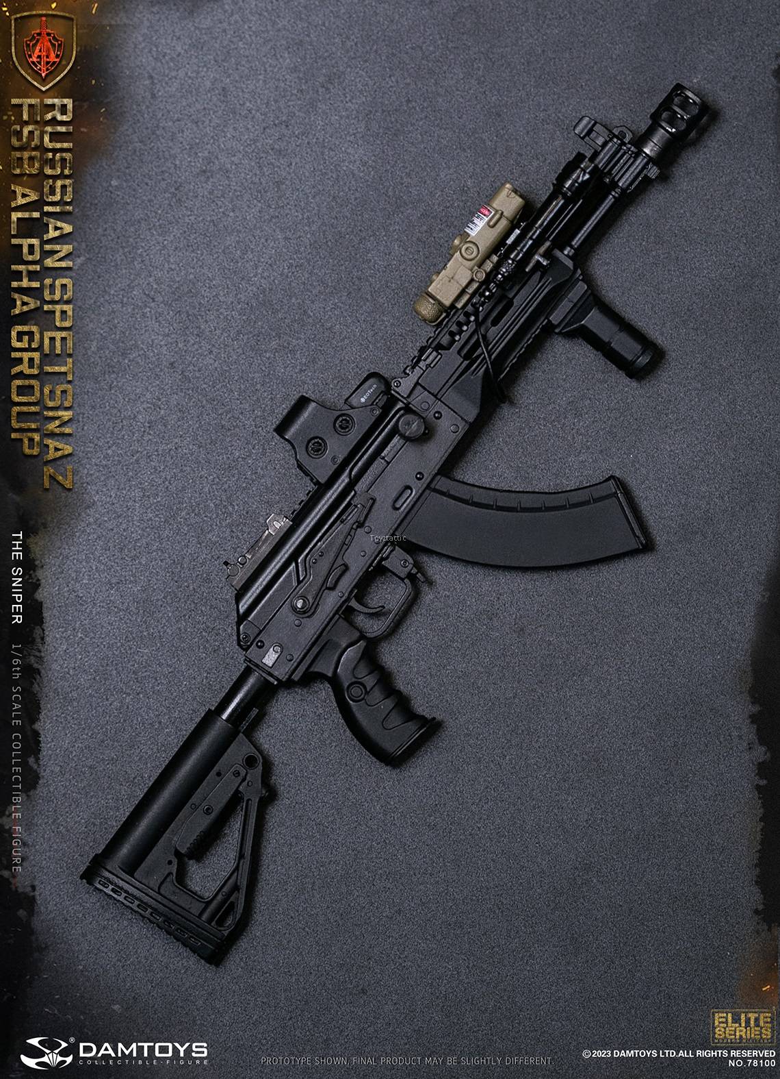 DAMTOYS 78100 1/6 RUSSIAN SPETSNAZ FSB ALPHA GROUP SNIPER