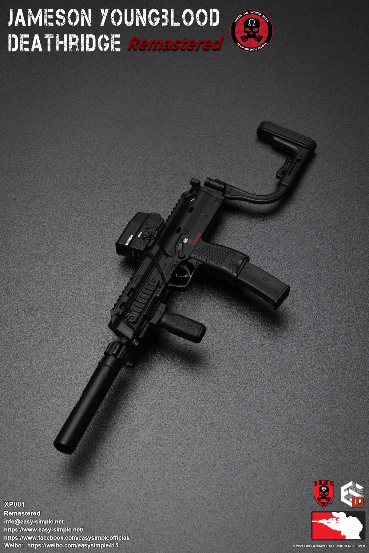EASY&SIMPLE XP001 Remastered 1/6 Z.E.R.T Jameson Youngblood