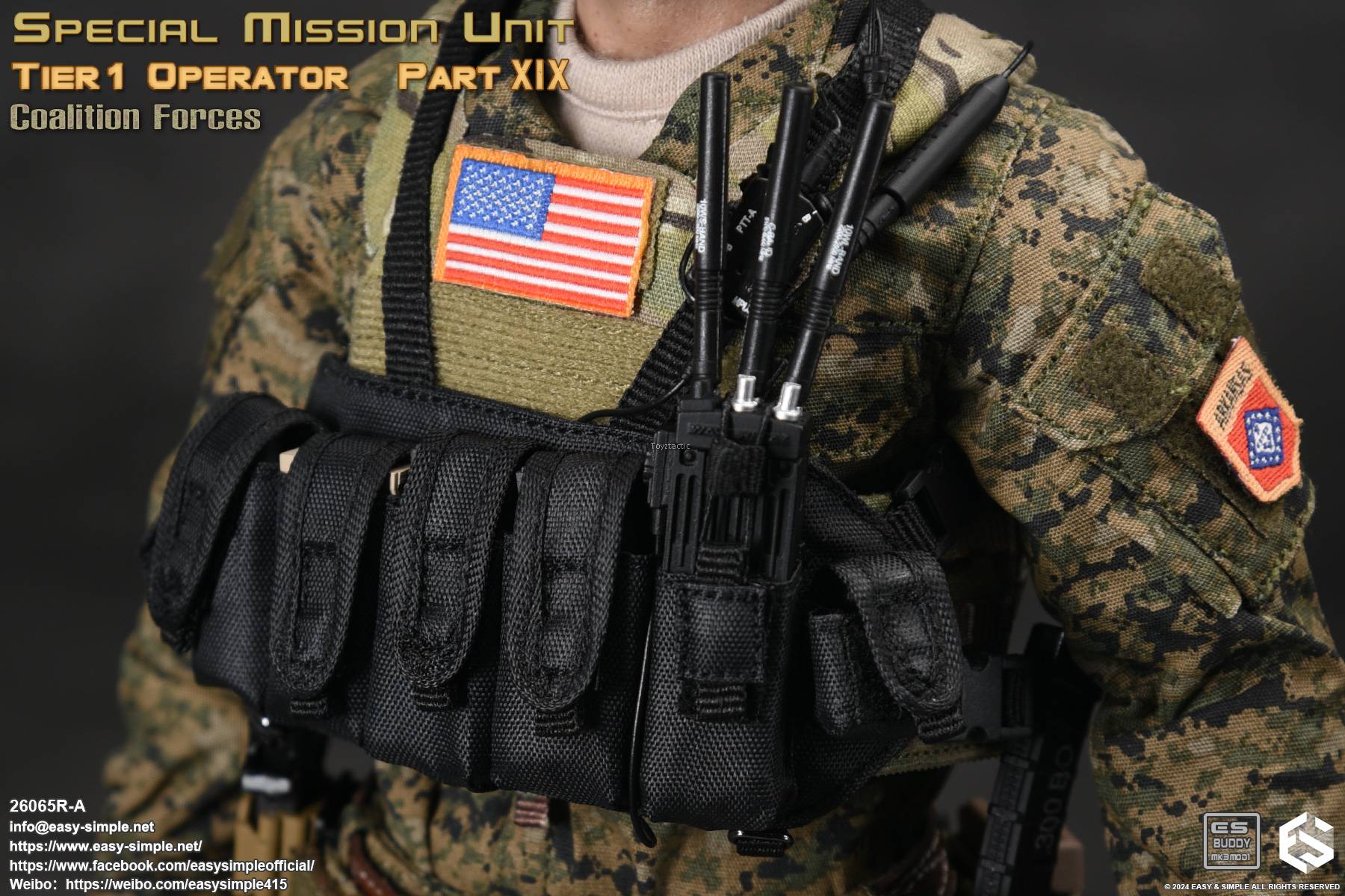 EASY&SIMPLE 26065R-A 1/6 Special Mission Unit Tier1 Operator