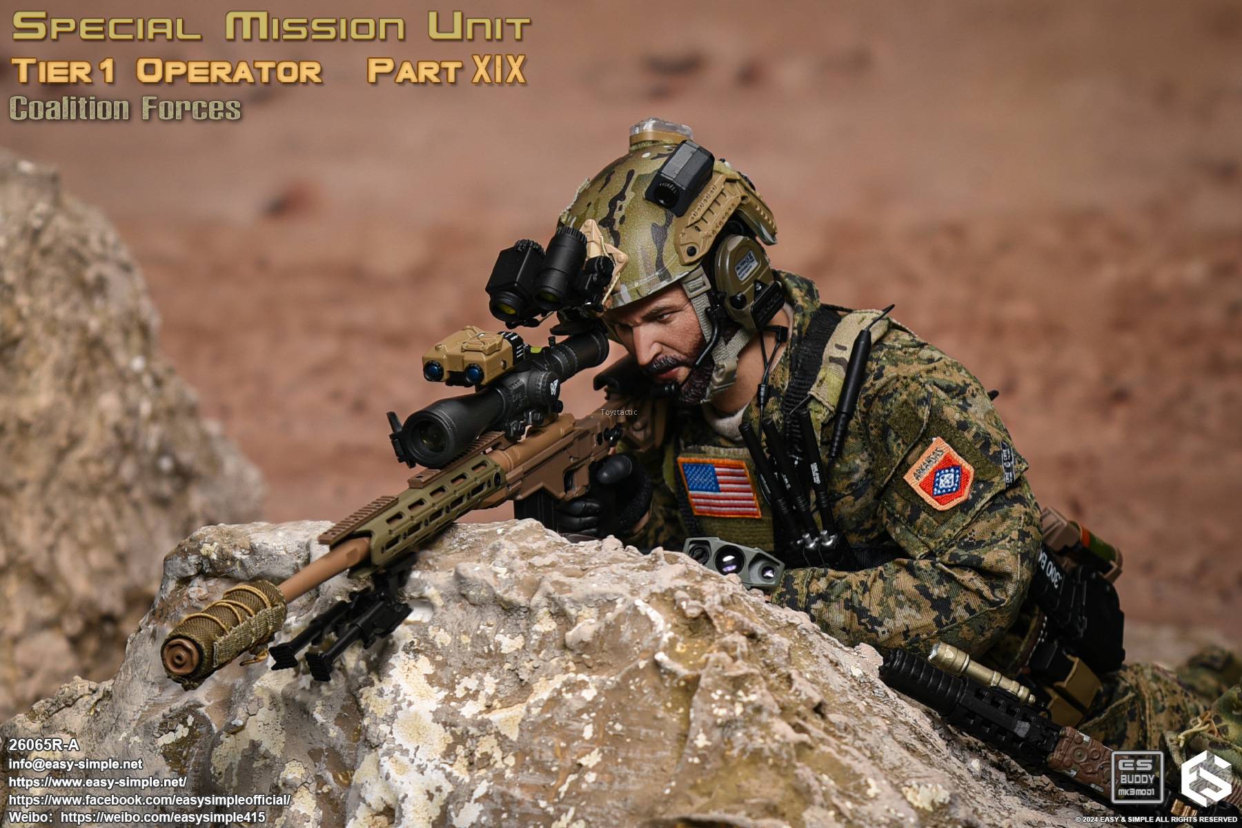 その他 Easy&amp;Simple 1/6 Special Mission 26065R-A Easy&Simple 26065R-A Special Mission Unit Tier1 Operator
