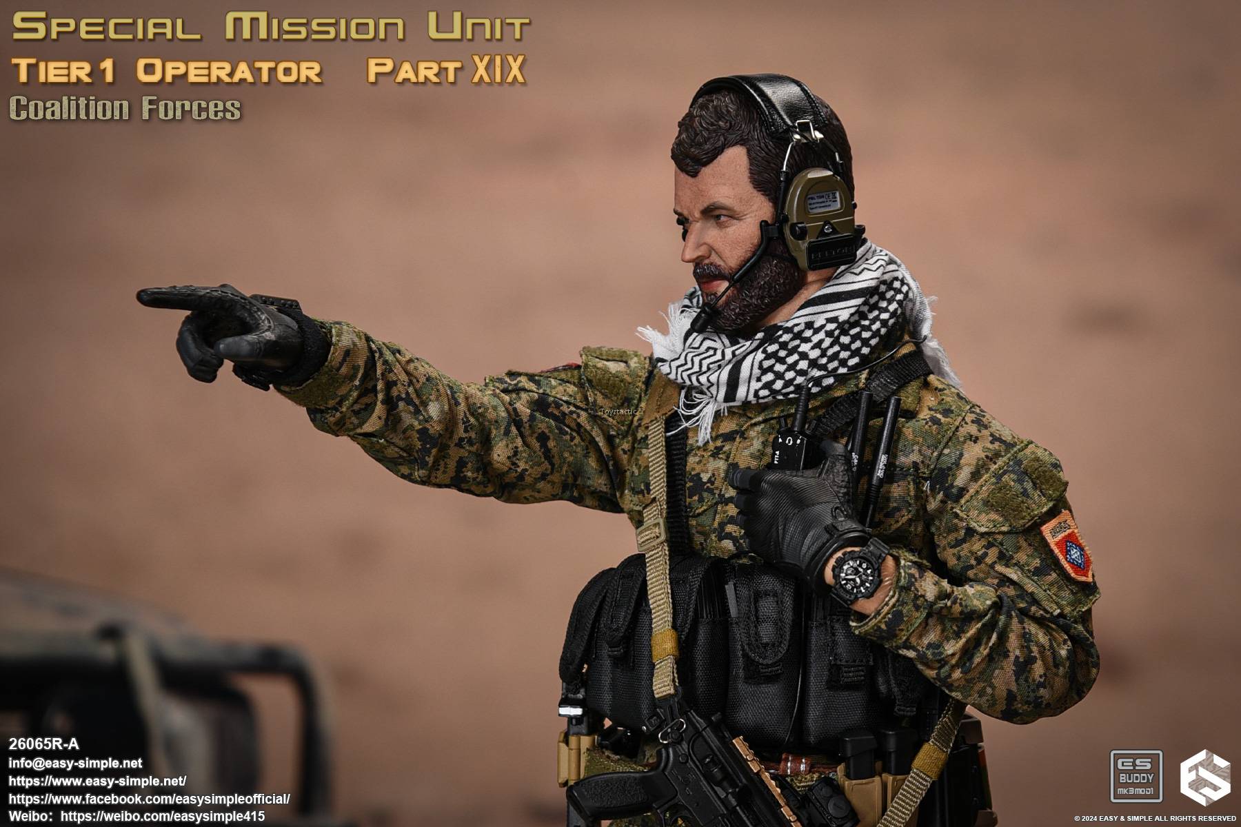 EASY&SIMPLE 26065R-A 1/6 Special Mission Unit Tier1 Operator