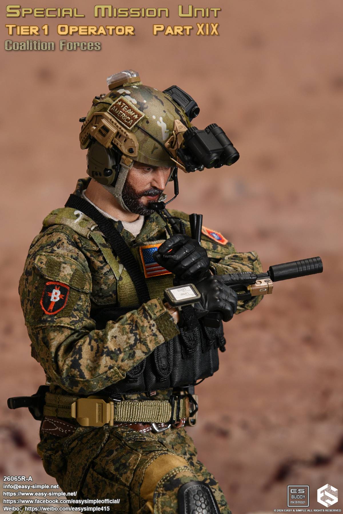 その他 Easy&amp;Simple 1/6 Special Mission 26065R-A Easy&Simple 26065R-A Special Mission Unit Tier1 Operator