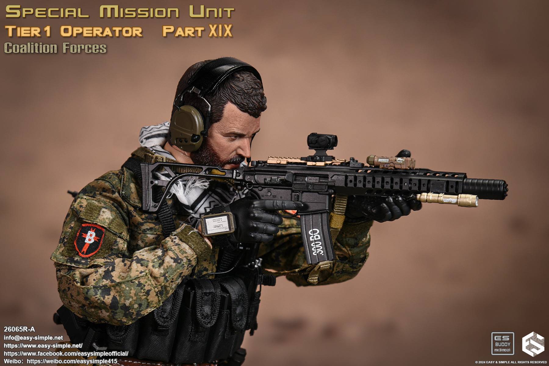 EASY&SIMPLE 26065R-A 1/6 Special Mission Unit Tier1 Operator