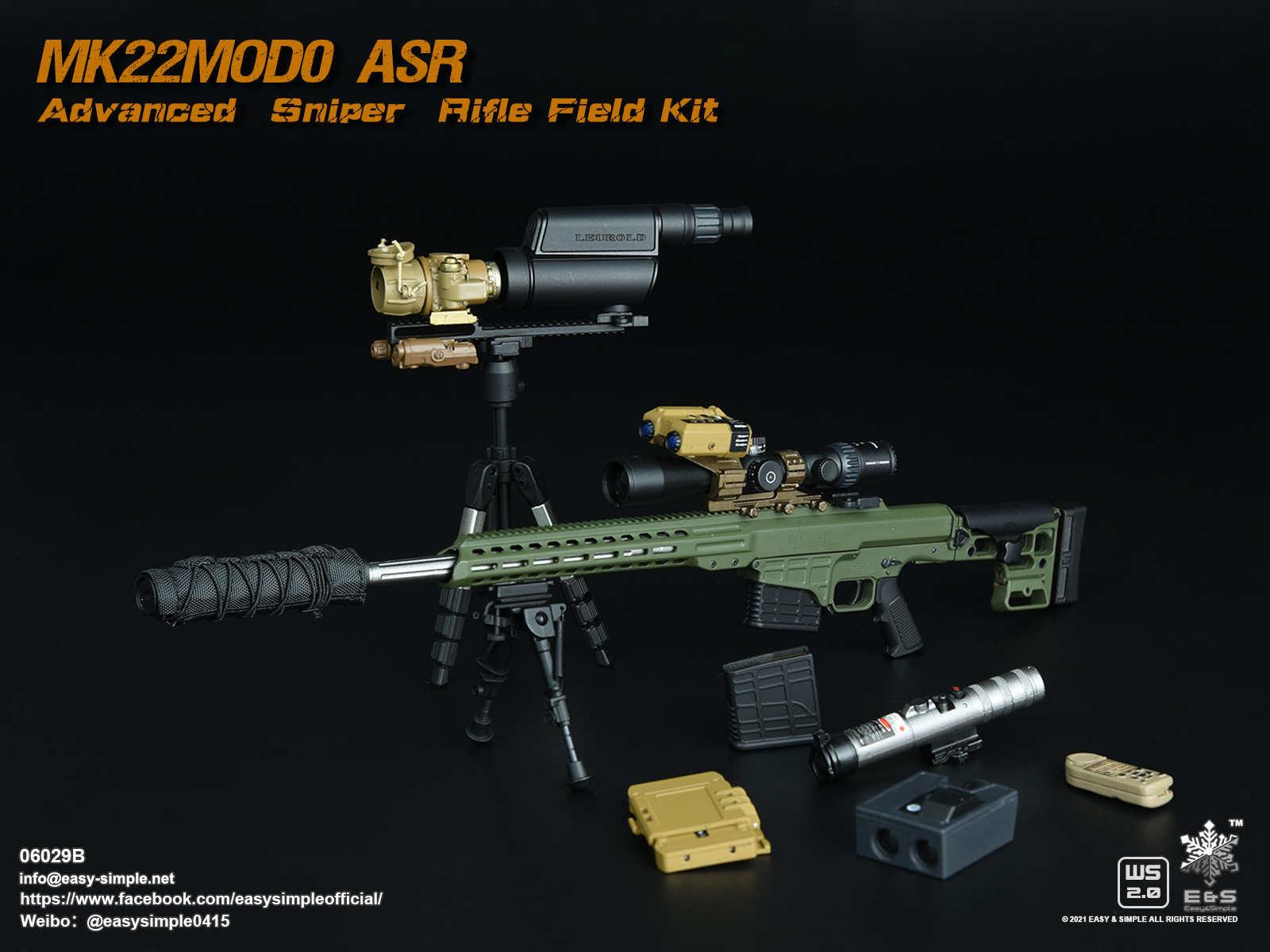 1/6 12インチ MK20スナイパーライフルサポートセットD 1/6 12インチ MK20スナイパーライフルサポートセットD - メルカリ
