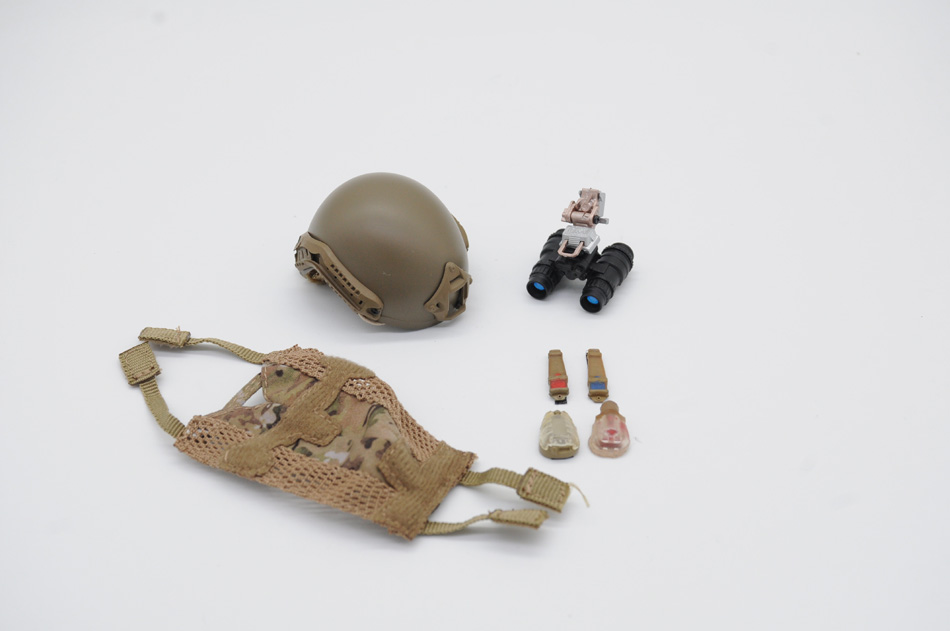 Mini Times Toys M028 1/6 US Army Special Force FAST Ballistic Helmet with AN/PVS15 NVG